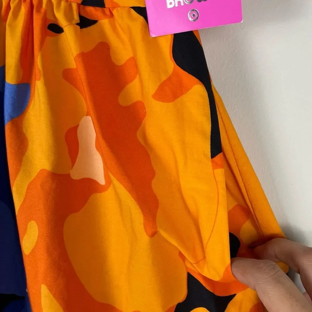 Tabitah Brown Target Floral Print Midi Dress Size 0 New with Tags‎